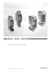 KROHNE DK32 Manual Del Usuario