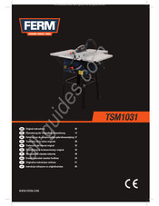 Ferm TSM1031 Manual Del Usuario