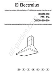 Electrolux CH 1200 Instrucciones De Montaje Y Manejo