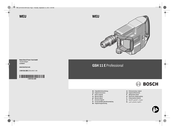 Bosch GSH 11 E Professional Manual Del Usuario