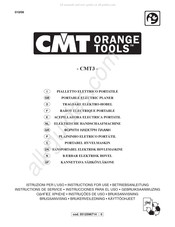 CMT ORANGE TOOLS CMT3 Instrucciones Para El Uso