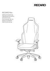 RECARO Rae Instrucciones De Uso