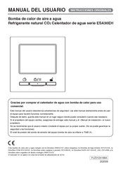 Mitsubishi Heavy Industries ESA30EH Serie Manual Del Usuario