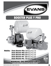 Evans BOOSTER PLUS Serie Manual Del Propietário