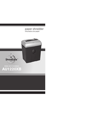 ShredSafe AU1220XB Manual Del Usuario