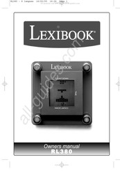 LEXIBOOK RL380 Manual Del Propietário