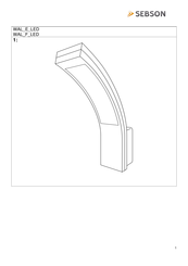 Sebson WAL F LED Manual Del Usuario