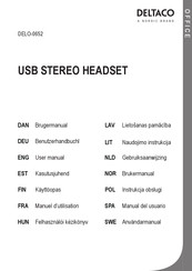Deltaco DELO-0652 Manual Del Usuario