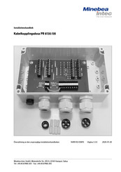 Minebea Intec PR6130/08 Manual Del Usuario