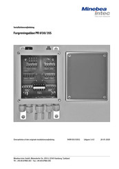 Minebea Intec PR 6130/35S Manual Del Usuario