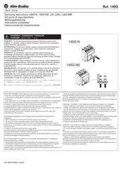 Rockwell Automation Allen-Bradley 140G-N Instrucciones De Mantenimiento