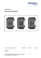 Minebea Intec PR 5211 Manual Del Usuario