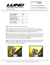 LUND Terrain HX Nerf Step Instrucciones De Instalación