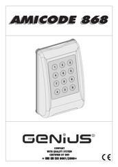 Genius AMICODE 868 Manual De Instrucciones