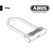 Abus 770A Manual De Instrucciones