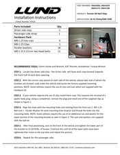 LUND Terrain HX Nerf Step Instrucciones De Instalación