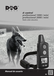 Dog trace professional 1000 / mini Manual Del Usuario