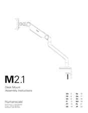 Humanscale M2.1 Manual Del Usuario