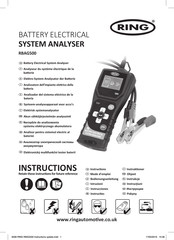 ring RBAG500 Manual De Instrucciones