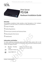 SEH PS104 Manual De Instalación