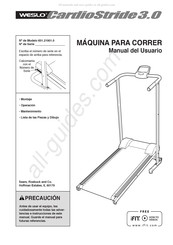 Weslo CardioStride 3.0 Manual Del Usuario