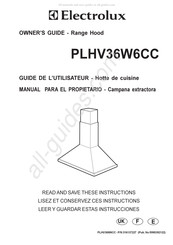 Electrolux PLHV36W6CC Manual Del Propietário