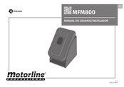 Motorline professional MFM800 Manual Del Usuario