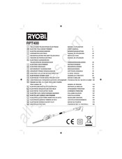 Ryobi RPT400 Manual De Utilización