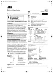 ABB CDC 114002 M4401 Manual De Instrucciones