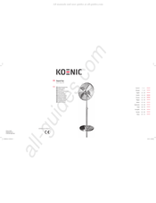 Koenic KSF 400-M Manual Del Usuario