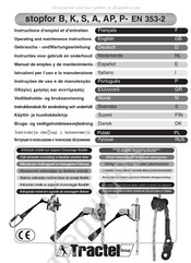 Tractel Stopfor B Manual Del Usuario