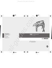 Bosch GSB Professional 16 Instrucciones De Servicio