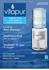 vitapur VWD2636W-3 Manual De Uso Y Cuidado