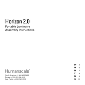 Humanscale Horizon 2.0 Instrucciones De Montaje