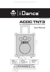 iDance ACDC TNT3 Manual Del Usuario