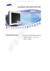 Samsung SyncMaster 592V Manual Del Usuario