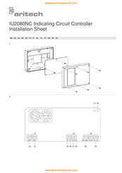 Aritech IU2080NC Hoja De Instalación