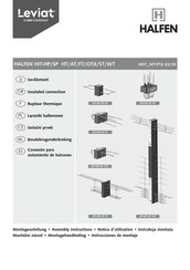 Leviat HALFEN HIT-HP/S WT Manual De Instrucciones