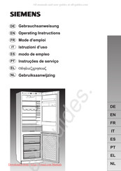 Siemens KG 39P371 Modo De Empleo