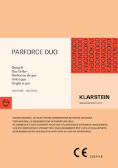 Klarstein PARFORCE DUO Manual De Instrucciones