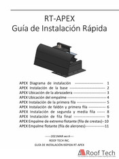 Roof Tech RT-APEX Guía De Instalación Rápida