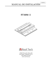 Roof Tech RT-MINI II Manual De Instalación