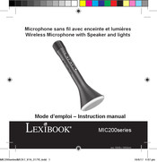 LEXIBOOK MIC200 Serie Manual De Instrucciones