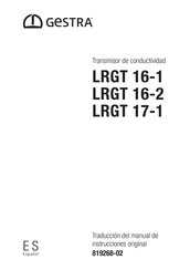 GESTRA LRGT 17-1 Traducción Del Manual De Instrucciones Original