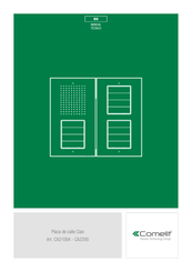 Comelit CA2100A Manual Tecnico