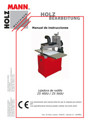 HOLZMANN MASCHINEN ZS 400U Manual De Instrucciones