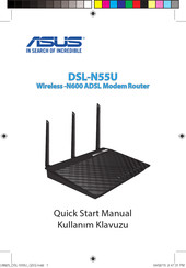 Asus DSL-N55U Guia De Inicio Rapido