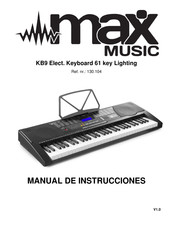 Max Music KB9 Manual De Instrucciones