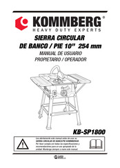 Kommberg KB-SP1800 Manual De Usuario