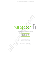 Vaporfi BOLT Manual Del Usuario